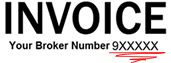 Broker Number Location