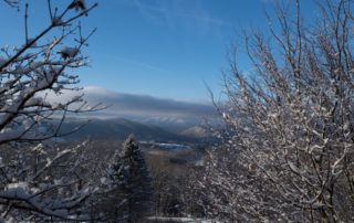 Appalachian Mountains in the Snow