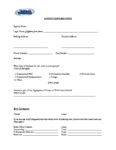 new agency information form pdf