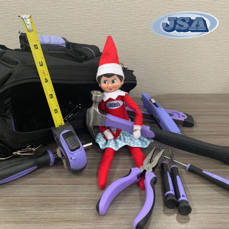 Brandy the Elf with Tools