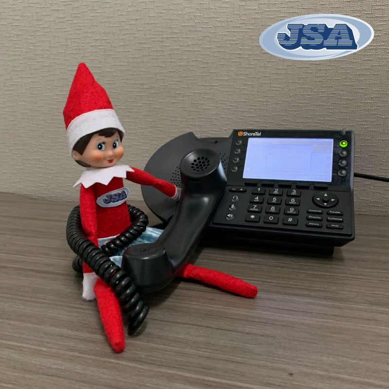 Brandy the Elf Wrapped Up In Phone Conversation
