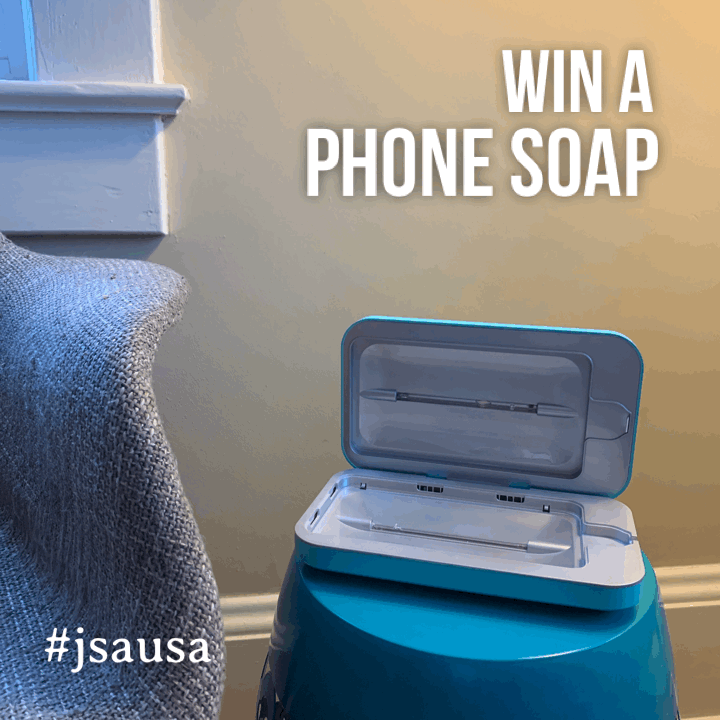 You could win a Phone Soap from JSA